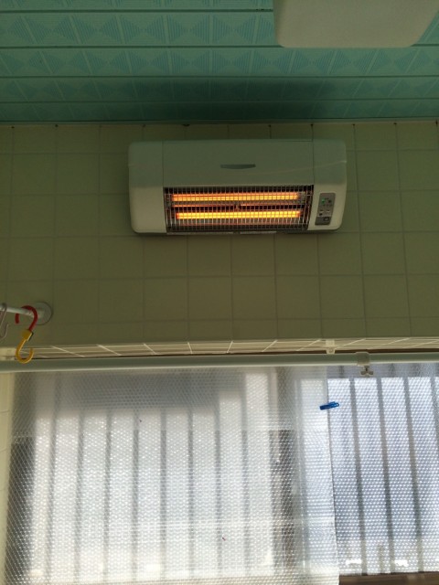 H29.2月　高津区　浴室暖房機新規取付工事