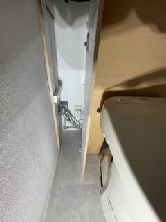 川崎市　トイレ交換　レストパル　トイレ脱着工事　作業後