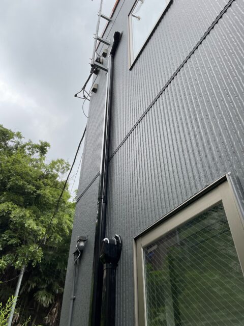 0519　横浜市南区　外壁塗装に伴う室外カバー一式取付