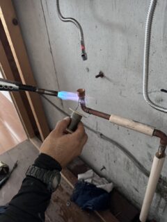 水栓交換 2ホールデッキ水栓 2ホールシングルレバー水栓 キッチン水栓工事