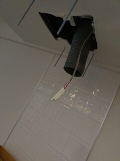 天吊りレンジフード 天吊りレンジフード センターフード型レンジフード レンジフード新規設置 レンジフード新設工事